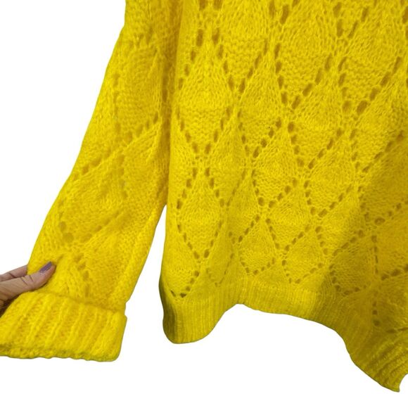 Anthropologie Bright Lights Pullover Sweater By Sleeping On Snow New Size S - Picture 6 of 11